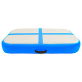 Vidaxl gymnastics mat with pump inflatable 60x100x20 cm PVC blue
