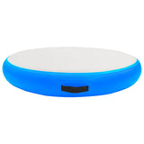 Vidaxl Gymnastics Matte mit Pumpen aufblasbar 100x100x10 cm PVC Blau