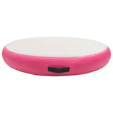 Vidaxl Gymnastics Matte mit Pumpen aufblasbar 100x100x20 cm PVC Pink