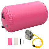 Vidaxl Gymnastics Rolle mit Pumpen aufblasbar 100x60 cm PVC Pink