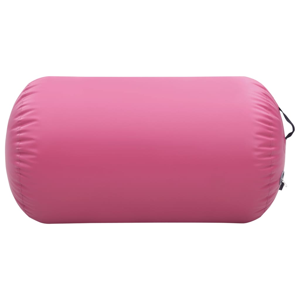 Vidaxl Gymnastics role with pump Inflatable 100x60 cm PVC pink