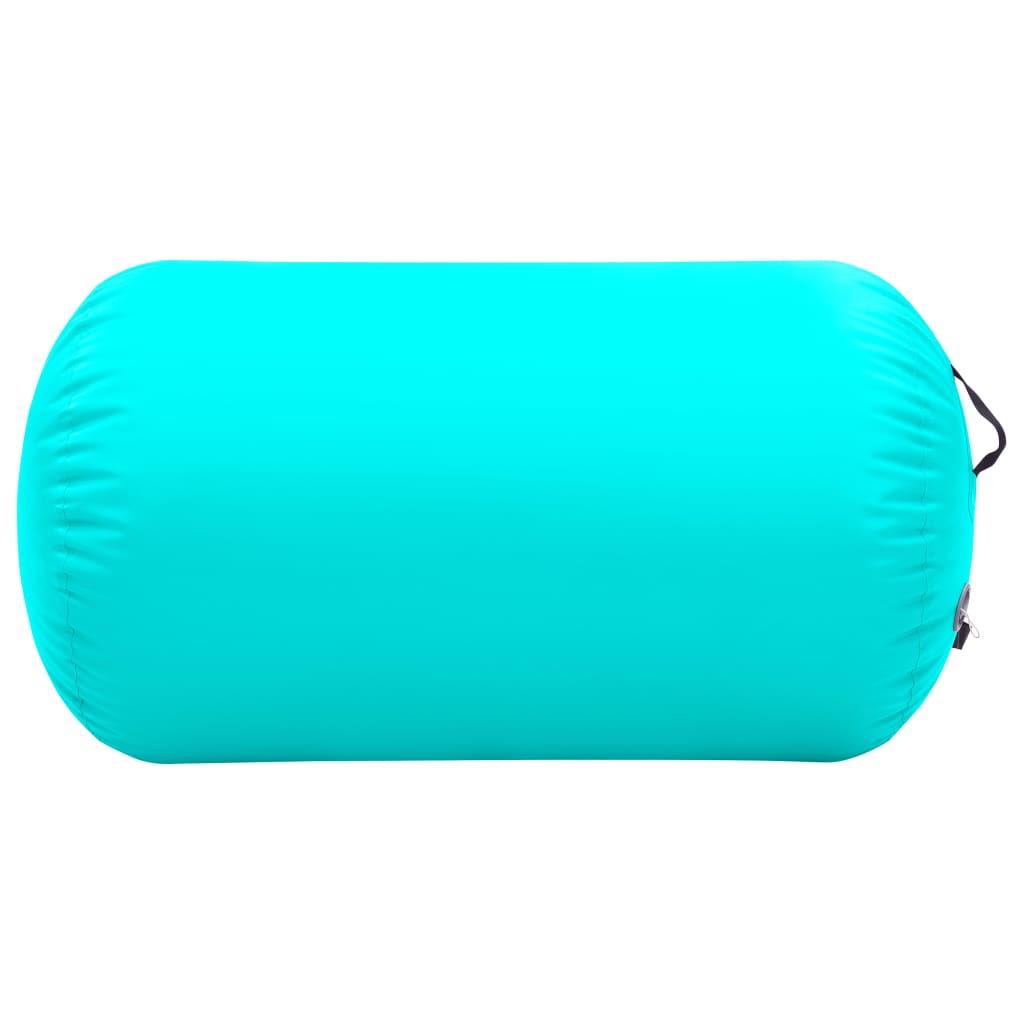 Vidaxl Gymnastics Role con bomba inflable 100x60 cm PVC Green