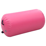 Vidaxl Gymnastics Role con bomba inflable 120x75 cm PVC Pink