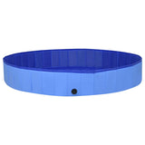 Vidaxl chien piscine pliable 300x40 cm PVC bleu