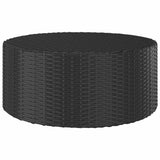 Vidaxl salontafel 68x68x30 cm poly rattan zwart