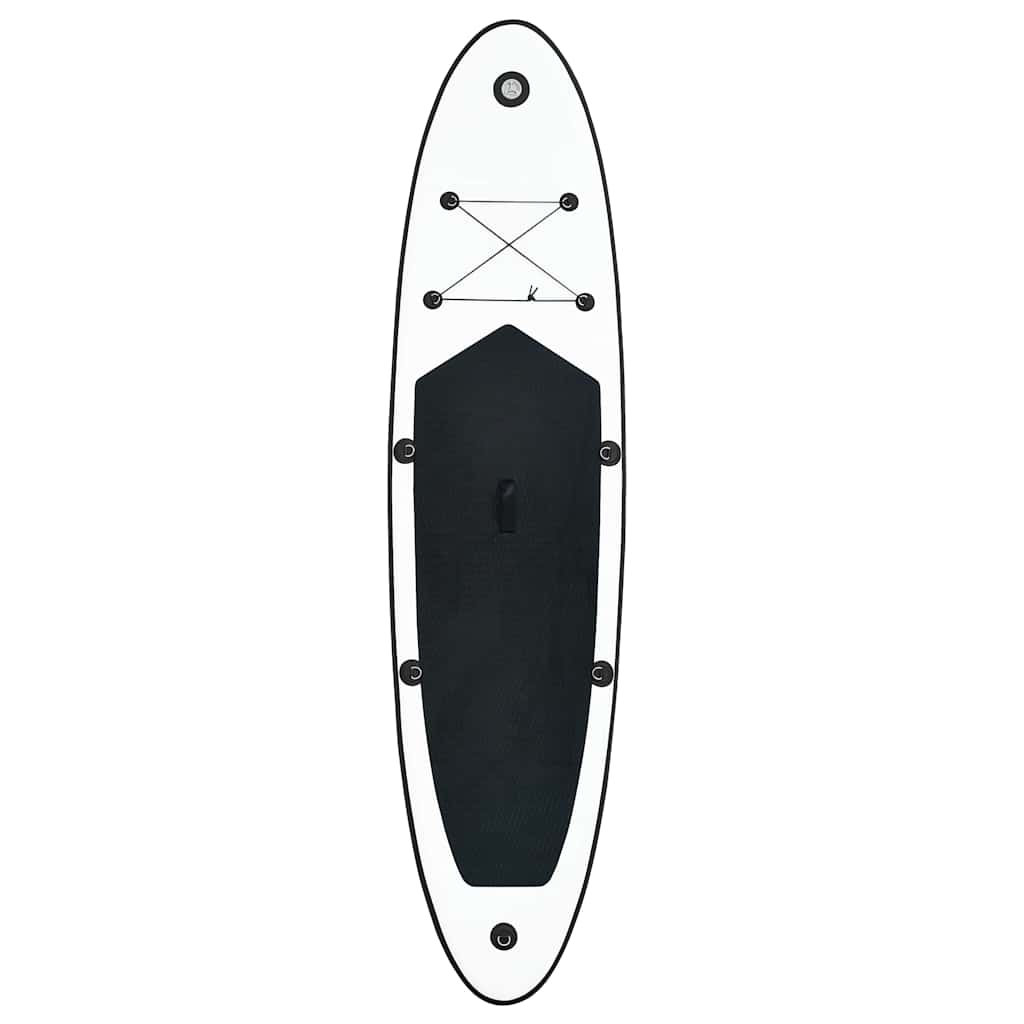 Vidaxl stand-up padleboard gonflable noir et blanc