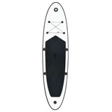 Vidaxl Stand Up Paddleboard Set Inflable Blanco y negro