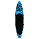 Vidaxl Stand Up Paddleboard Set gonfiabile 320x76x15 cm blu