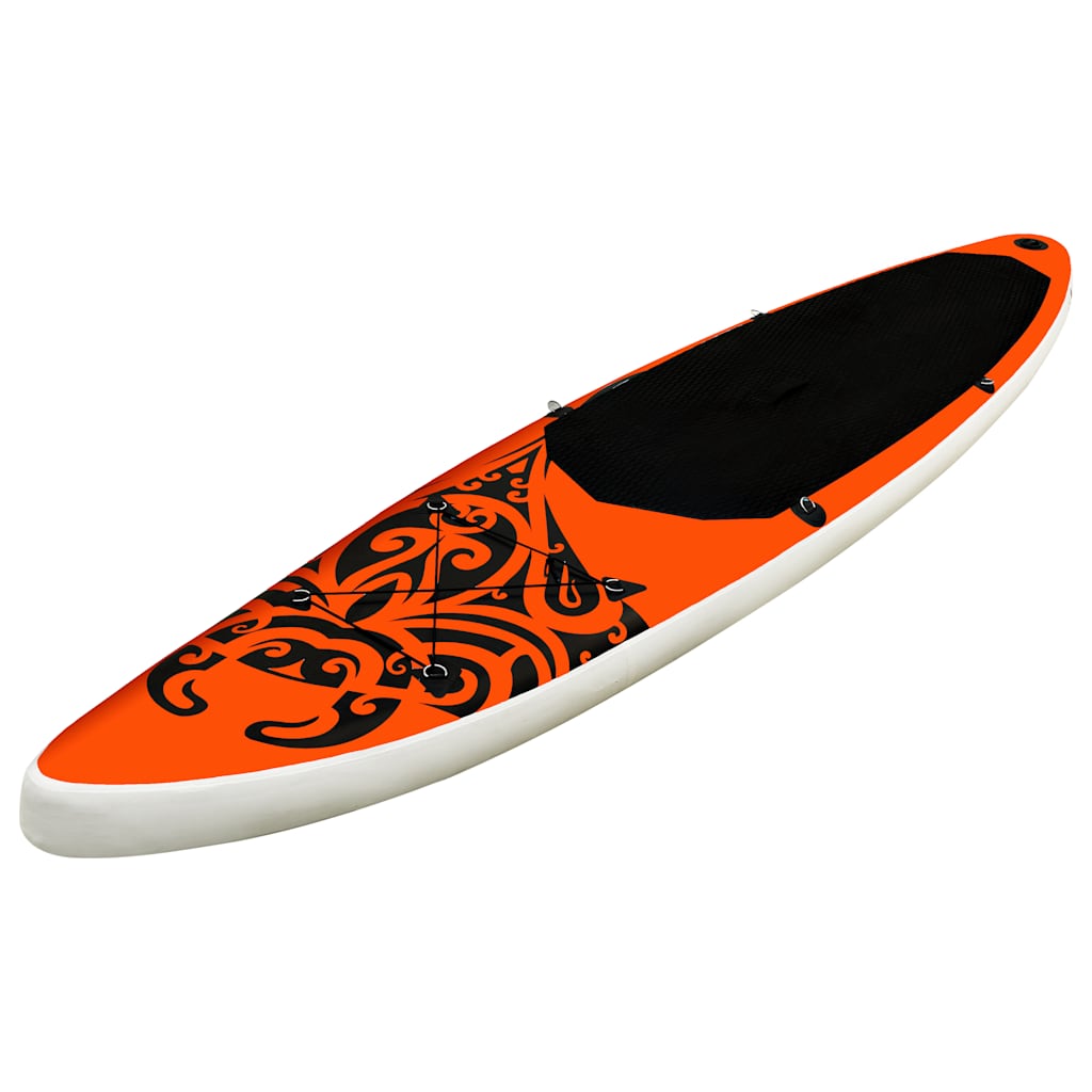 Vidaxl Stand Up Paddleboard set nafukovací 305x76x15 cm oranžová