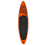 Vidaxl Stand erop Paddelboard Set infatable 305x76x15 cm orange