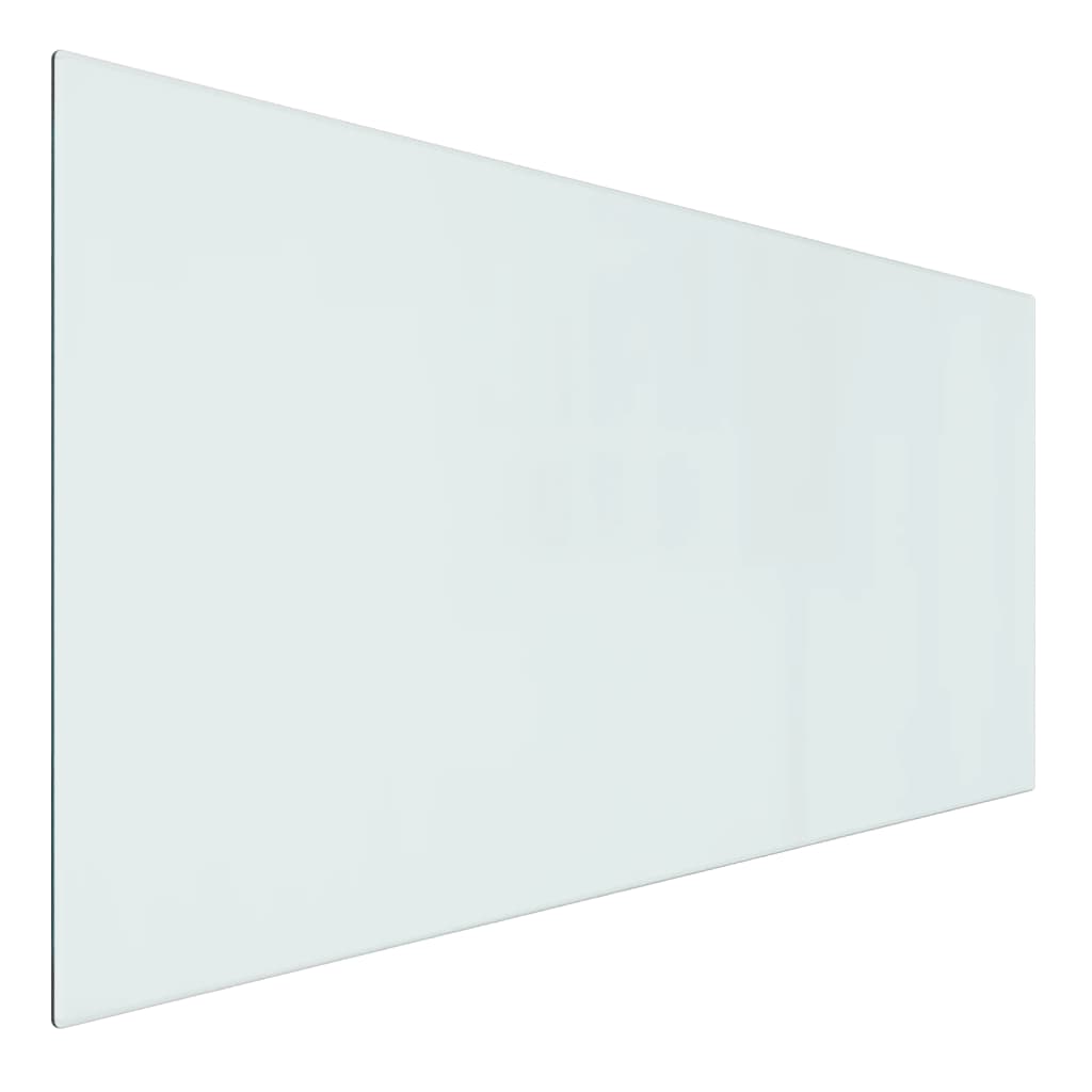 Vidaxl glasplaat openhaard rechthoekig 100x50 cm