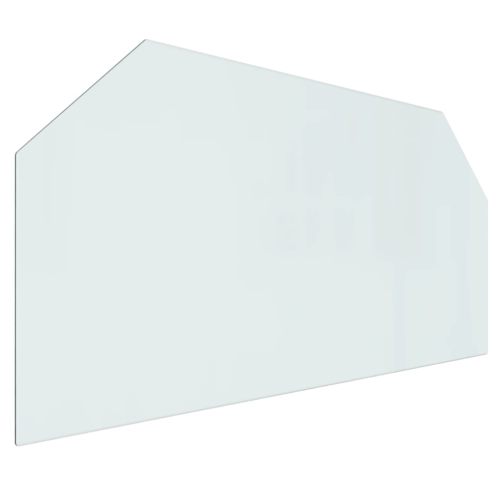 Vidaxl Glass Plate Frelplace Hexagonal 120x60 cm