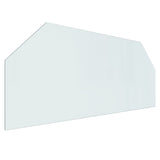 Vidaxl Glass Plate Frepplace Hexagonal 120x50 cm