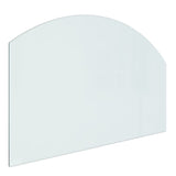 Vidaxl glasplaat openhaard 80x50 cm