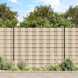 Vidaxl Garden zaslon 70x0,19 m PVC krema -barvna