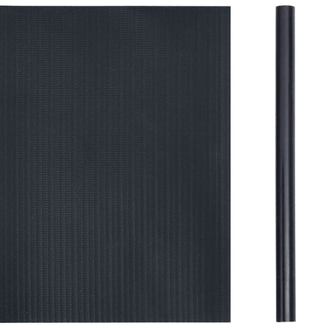 Vidaxl Garden Screen 35x0.19 M PVC Matte Dunkelgrau
