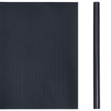 VidaXL Garden screen 35x0.19 m PVC Mat Dark gray