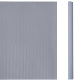 Pantalla de jardín Vidaxl 35x0.19 M PVC Matt Light Grey