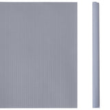 Vidaxl Garden Screen 35x0,19 M PVC Matt Hellgrau