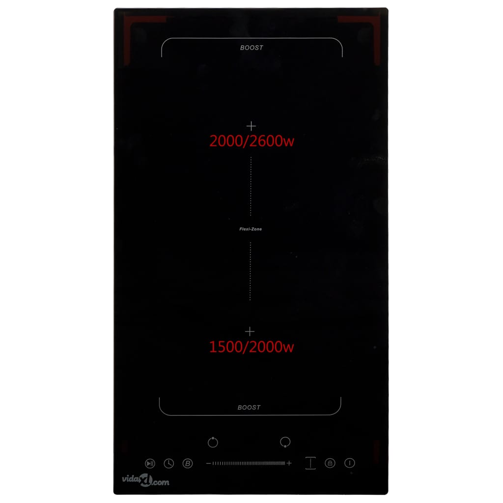 Vidaxl Induction hob Flexizone 2 Cooking zones touch control 3500 W