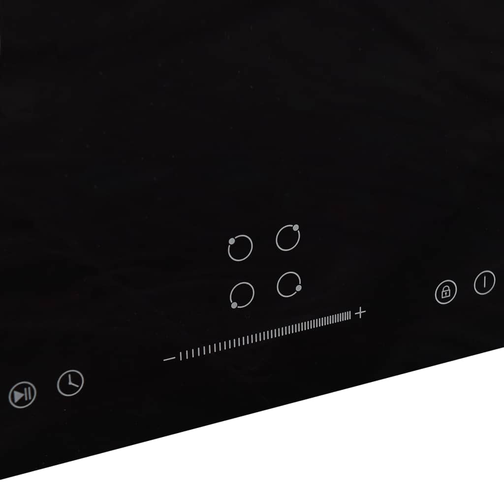 Vidaxl Induction hob 4 zones touch control 7000 W 77 cm glass