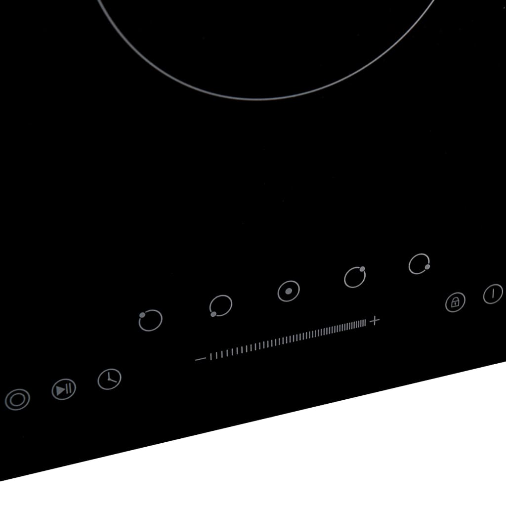 Vidaxl Ceramic Hob 5 Zones de cuisson Contrôle tactile 8500 W 90 cm