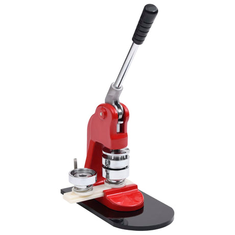 VidaXL button machine with 500 pcs button parts 37 mm