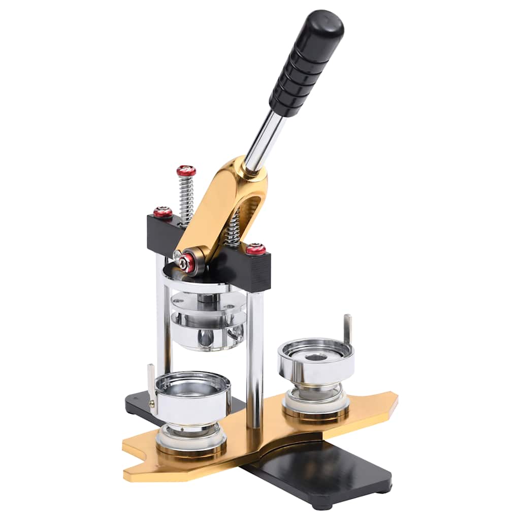VIDAXL -Taste Maschine mit dem Mittagessen mit 500 -St. -Taste -Teilen 44 mm