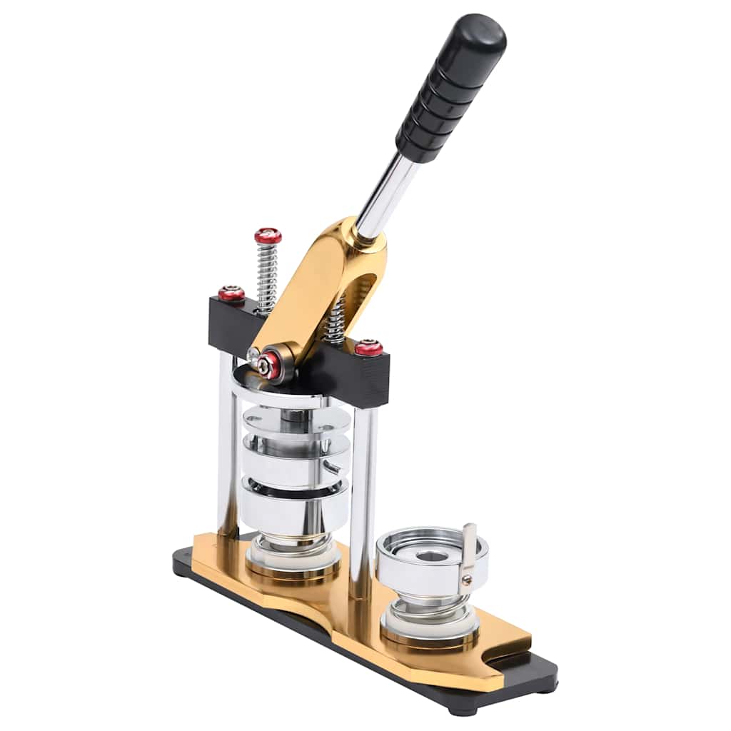 VIDAXL -Taste Maschine mit dem Mittagessen mit 500 -St. -Taste -Teilen 44 mm