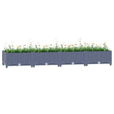 Vidaxl Planter je dvignil 160x40x23 cm polipropilen