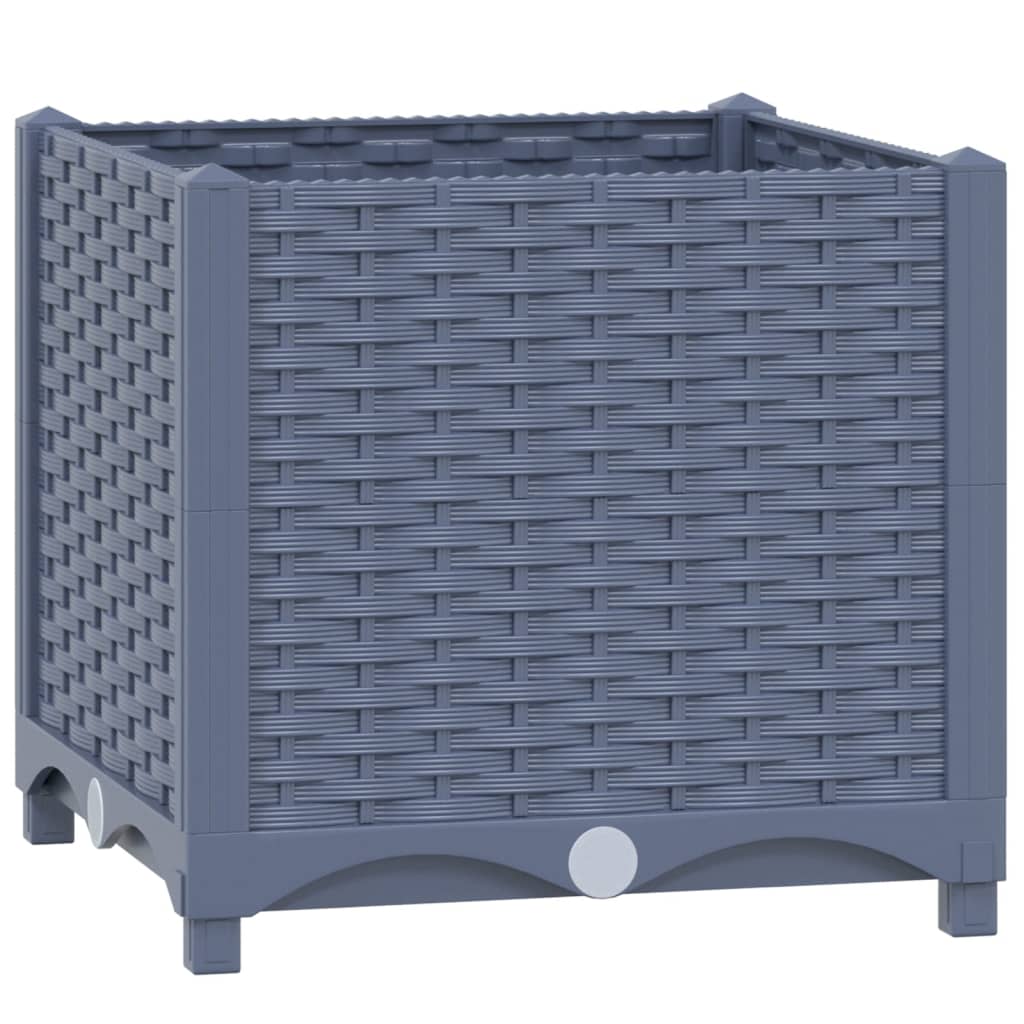 Vidaxl Planter huet 40x4xx38 cm Polypropylene opgeworf