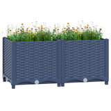 VIDAXL -Pflanzer Insert 80x40x38 cm Polypropylen