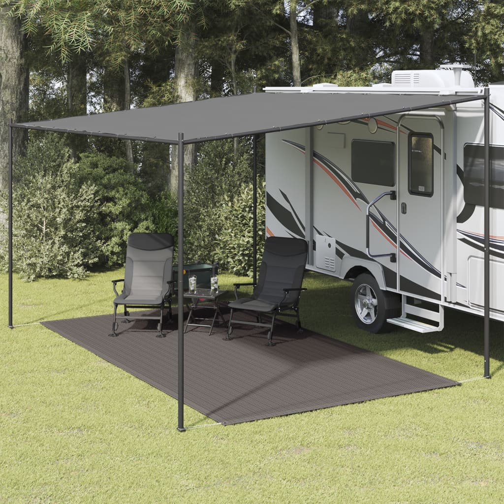 Tappeto tenda Vidaxl 250x350 cm antracite