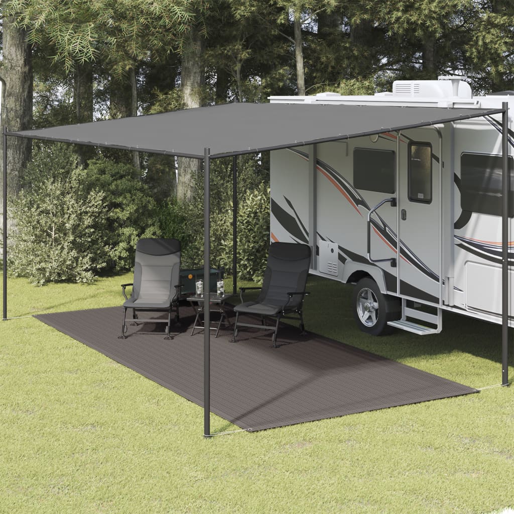 Tappeto tenda Vidaxl 250x550 cm antracite