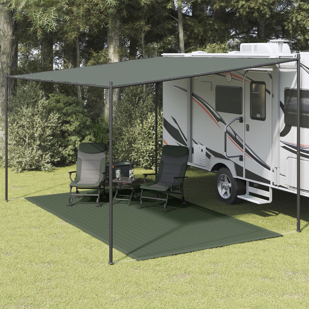 Vidaxl Tent Tappet 200x400 cm Verde scuro