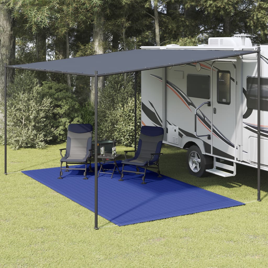 Tappeto tenda Vidaxl 250x400 cm blu