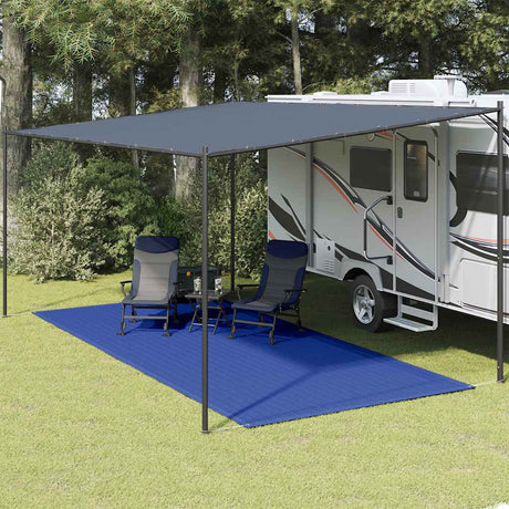 Vidaxl Zelt Teppich 250x550 cm Blau