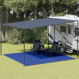 Vidaxl Tent Tappet 400x400 cm HDPE Blue