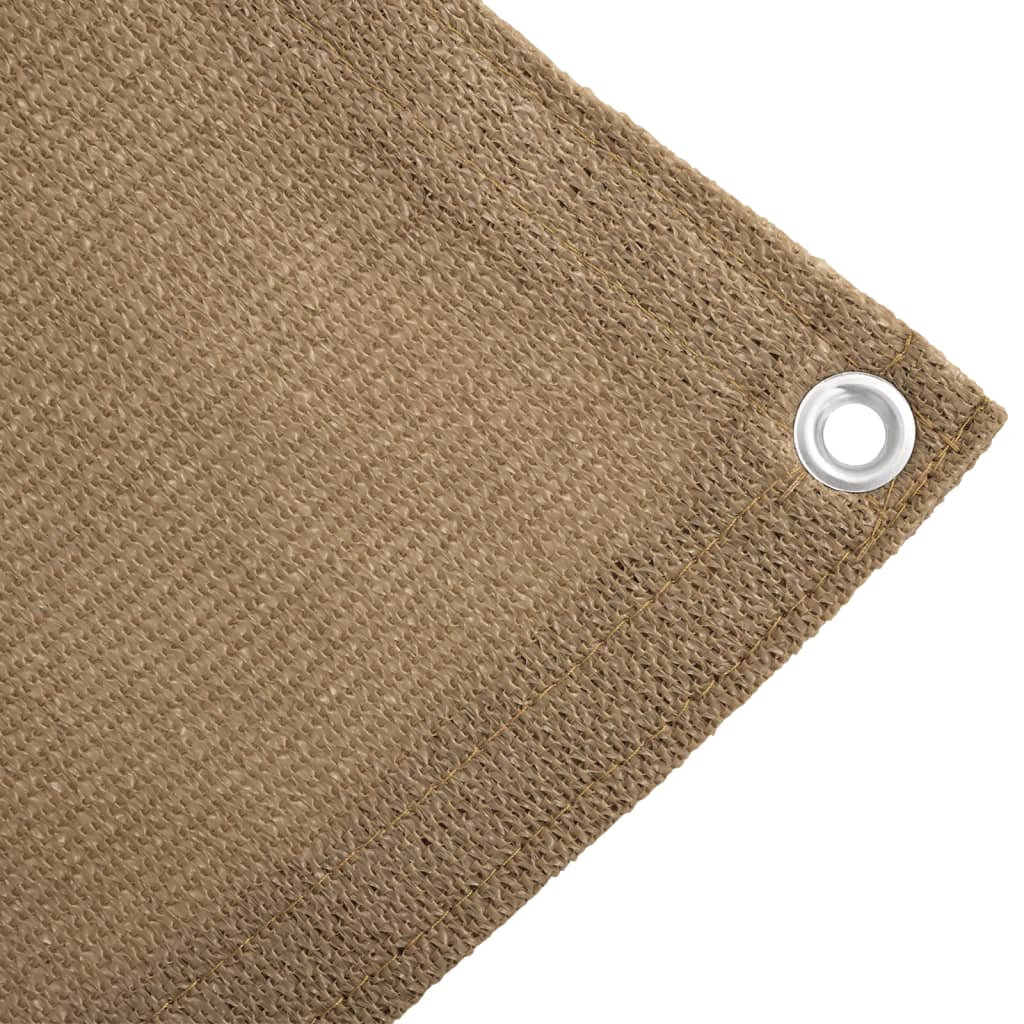 Tapis de tente Vidaxl 250x350 cm taupe