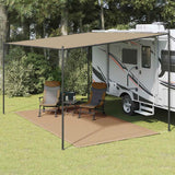 Vidaxl Zelt Teppich 250x400 cm Taupe