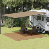 Vidaxl tent carpet 400x400 cm Taupe