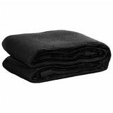 Tapis de tente Vidaxl 250x550 cm noir