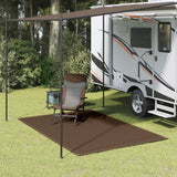 Vidaxl tent carpet 250x350 cm brown