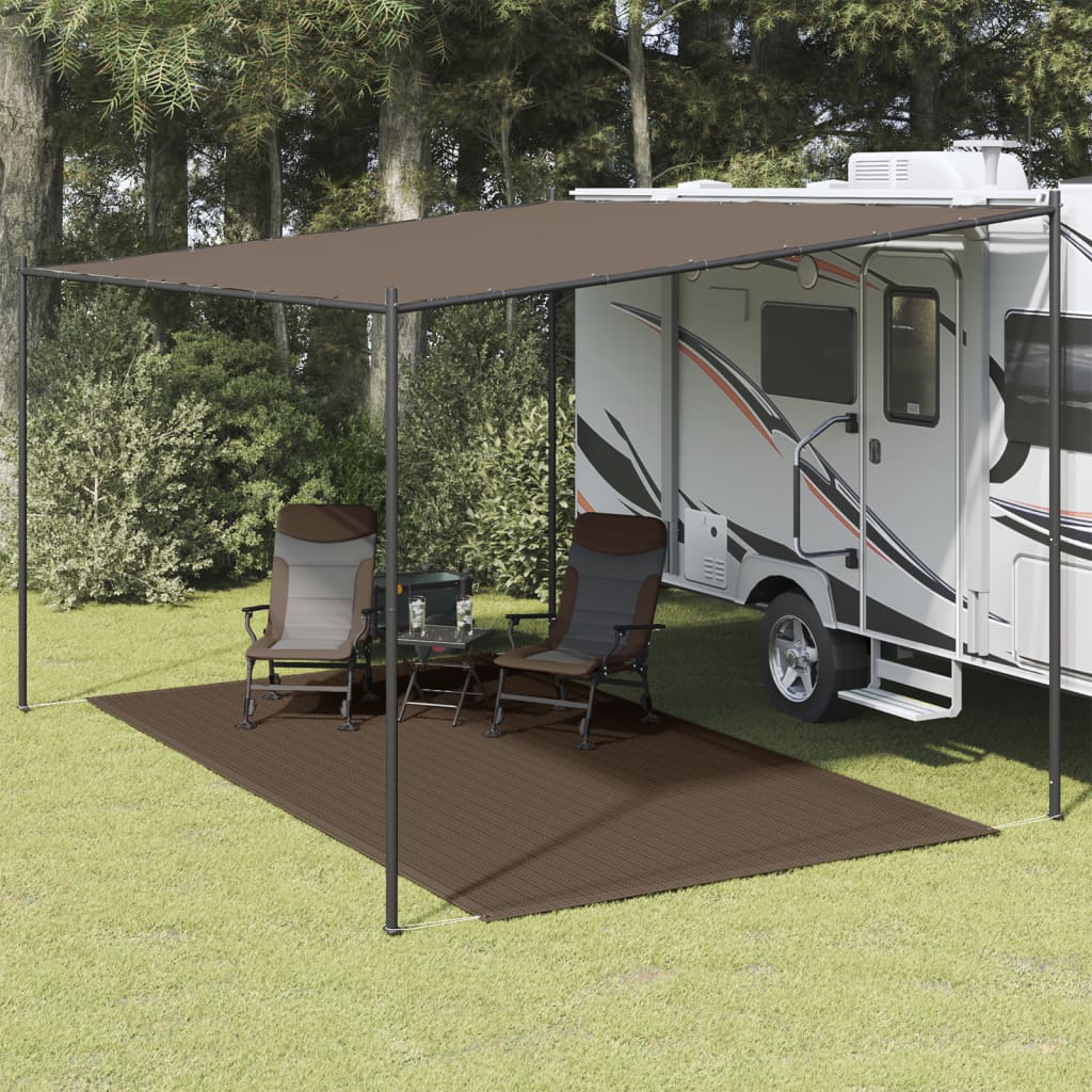 Vidaxl Zelt Trakter 250x400 cm Brown