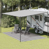 Tappeto tenda Vidaxl 300x500 cm antracite -colorato e bianco