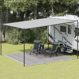 Vidaxl Tent Tappet 400x400 cm Antracite HDPE e bianco