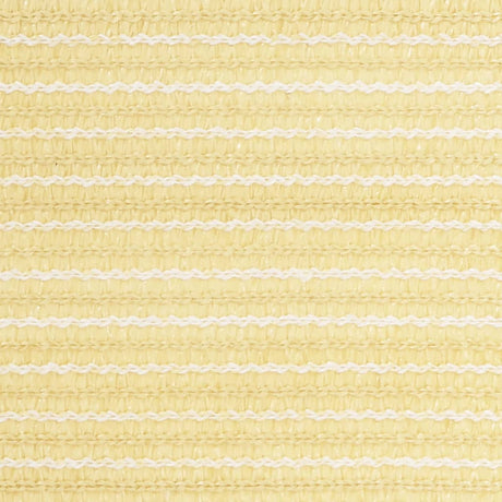 Vidaxl Balkon Bildschirm 90x500 cm HDPE Beige