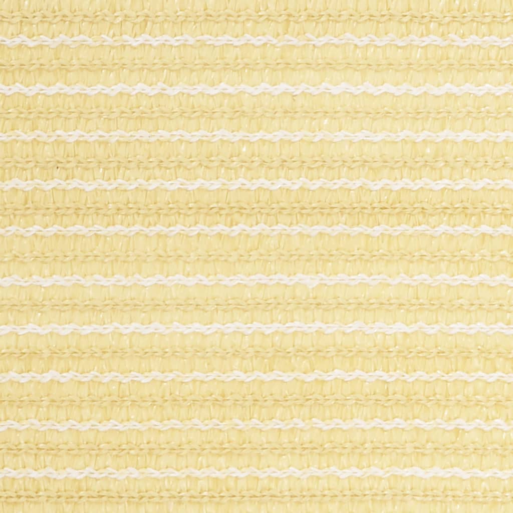 Obrazovka balkonu Vidaxl 90x600 cm hdpe beige