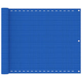 Vidaxl Balcony screen 75x400 cm HDPE Blue