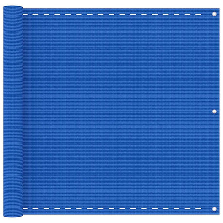 Vidaxl Balkon Bildschirm 90x600 cm HDPE Blau
